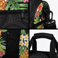 Hawaii Pineapple Tropical Duffle Bag Colorful Hibiscus Plumeria LT01 - Polynesian Pride
