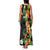 Hawaii Pineapple Tropical Family Matching Tank Maxi Dress and Hawaiian Shirt Colorful Hibiscus Plumeria
