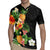 Hawaii Pineapple Tropical Rugby Jersey Colorful Hibiscus Plumeria