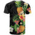 Hawaii Pineapple Tropical T Shirt Colorful Hibiscus Plumeria