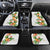 Hawaii Pineapple Tropical Car Mats Luminous Hibiscus Plumeria