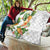 Hawaii Pineapple Tropical Quilt Luminous Hibiscus Plumeria