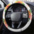 Hawaii Pineapple Tropical Steering Wheel Cover Luminous Hibiscus Plumeria