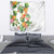 Hawaii Pineapple Tropical Tapestry Luminous Hibiscus Plumeria