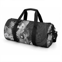Hawaii Pineapple Tropical Duffle Bag Neutral Hibiscus Plumeria LT01 - Polynesian Pride