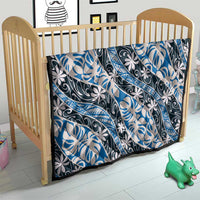 Ninamu Tahiti Tiare Monstera Quilt Polynesian Pattern Curve Style - Polynesian Pride