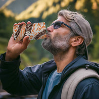 Puatou Tahiti Tiare Monstera 4 in 1 Can Cooler Tumbler Polynesian Pattern Curve Style - Polynesian Pride