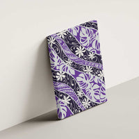 Vareau Tahiti Tiare Monstera Canvas Wall Art Polynesian Pattern Curve Style - Polynesian Pride