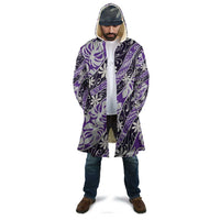 Vareau Tahiti Tiare Monstera Cloak Polynesian Pattern Curve Style - Polynesian Pride