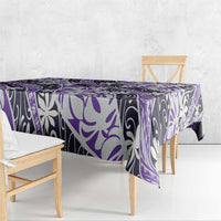 Vareau Tahiti Tiare Monstera Tablecloth Polynesian Pattern Curve Style - Polynesian Pride