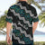 Personalised Taniko Aotearoa Mix Paua Shell Hawaiian Shirt Niho Taniwha Turquoise Glitter