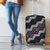 Personalised Taniko Aotearoa Mix Paua Shell Luggage Cover Niho Taniwha Lilac Glitter