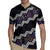 Personalised Taniko Aotearoa Mix Paua Shell Rugby Jersey Niho Taniwha Lilac Glitter