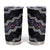 Personalised Taniko Aotearoa Mix Paua Shell Tumbler Cup Niho Taniwha Lilac Glitter