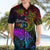 Wellington Pride Hawaiian Shirt Aotearoa Tribal Rainbow Pattern LT01 - Polynesian Pride