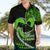 Personalised Hawaii Hawaiian Shirt Maui Be Strong Kakau Green Version LT01 - Polynesian Pride