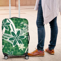 Hawaii Pupuala Plumeria Green Luggage Cover Polynesian Pattern LT01 Green - Polynesian Pride