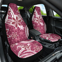Hawaii Pupuala Plumeria Pink Car Seat Cover Polynesian Pattern LT01 One Size Pink - Polynesian Pride