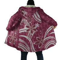 Hawaii Pupuala Plumeria Pink Cloak Polynesian Pattern LT01 - Polynesian Pride