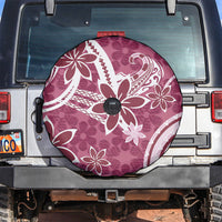 Hawaii Pupuala Plumeria Pink Spare Tire Cover Polynesian Pattern LT01 Pink - Polynesian Pride
