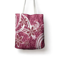 Hawaii Pupuala Plumeria Pink Tote Bag Polynesian Pattern LT01 - Polynesian Pride