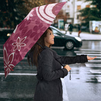 Hawaii Pupuala Plumeria Pink Umbrella Polynesian Pattern LT01 - Polynesian Pride