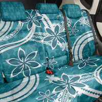 Hawaii Pupuala Plumeria Teal Back Car Seat Cover Polynesian Pattern LT01 - Polynesian Pride