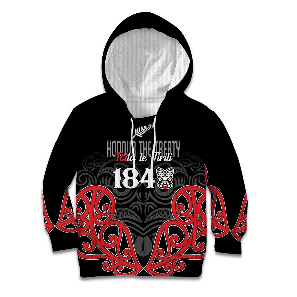 Toitu Te Tiriti 1840 Aotearoa Kid Hoodie Stand Together Stand Stronger