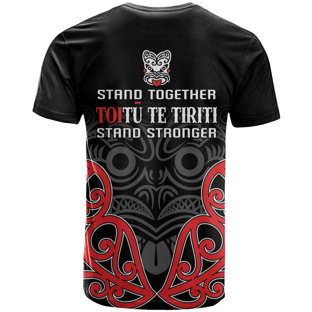 Toitu Te Tiriti 1840 Aotearoa T Shirt Stand Together Stand Stronger