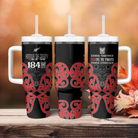 Toitu Te Tiriti 1840 Aotearoa Tumbler With Handle Stand Together Stand Stronger