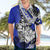 Polynesian Valentine Hawaiian Shirt Couple Floral Unique Blue Version LT01 - Polynesian Pride