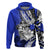 Polynesian Valentine Hoodie Couple Floral Unique Blue Version LT01 Pullover Hoodie Blue - Polynesian Pride