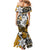 Polynesian Valentine Family Matching Mermaid Dress and Hawaiian Shirt Couple Floral Unique Gold Version LT01 - Polynesian Pride