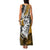 Polynesian Valentine Family Matching Tank Maxi Dress and Hawaiian Shirt Couple Floral Unique Gold Version LT01 - Polynesian Pride