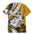 Polynesian Valentine Hawaiian Shirt Couple Floral Unique Gold Version LT01 - Polynesian Pride