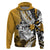 Polynesian Valentine Hoodie Couple Floral Unique Gold Version LT01 Pullover Hoodie Gold - Polynesian Pride