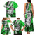 Polynesian Valentine Family Matching Tank Maxi Dress and Hawaiian Shirt Couple Floral Unique Green Version LT01 - Polynesian Pride