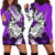 Polynesian Valentine Hoodie Dress Couple Floral Unique Purple Version LT01 - Polynesian Pride