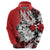 Polynesian Valentine Hoodie Couple Floral Unique Red Version LT01 - Polynesian Pride