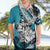 Polynesian Valentine Hawaiian Shirt Couple Floral Unique Sky Blue Version LT01 - Polynesian Pride