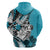 Polynesian Valentine Hoodie Couple Floral Unique Sky Blue Version LT01 - Polynesian Pride