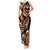 Personalised Polynesian Fiery Heart Tank Maxi Dress Passionate Love