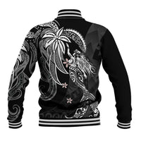 Polynesian Mermaid Plumeria Tribal Tattoo Baseball Jacket LT01 - Polynesian Pride