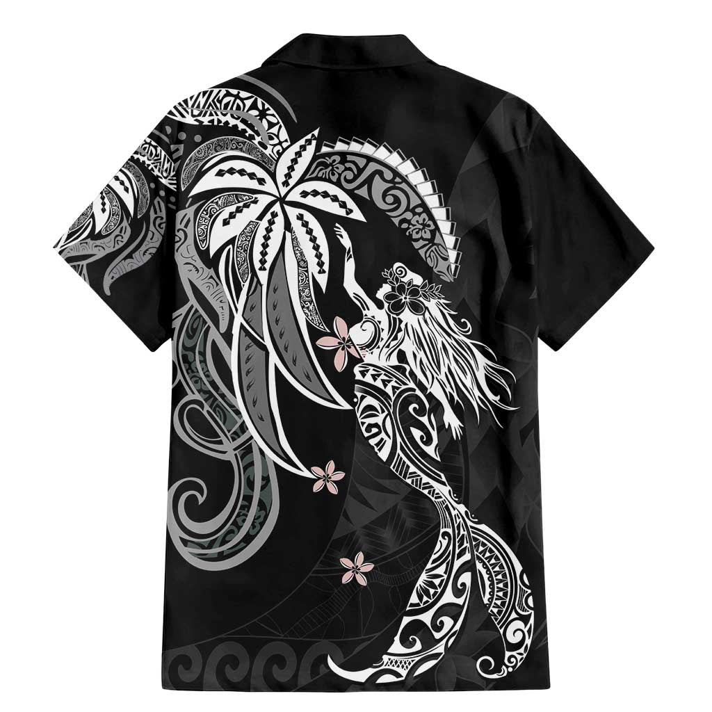 Polynesian Mermaid Plumeria Tribal Tattoo Family Matching Mermaid Dress and Hawaiian Shirt LT01 - Polynesian Pride