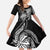 Polynesian Mermaid Plumeria Tribal Tattoo Family Matching Tank Maxi Dress and Hawaiian Shirt
