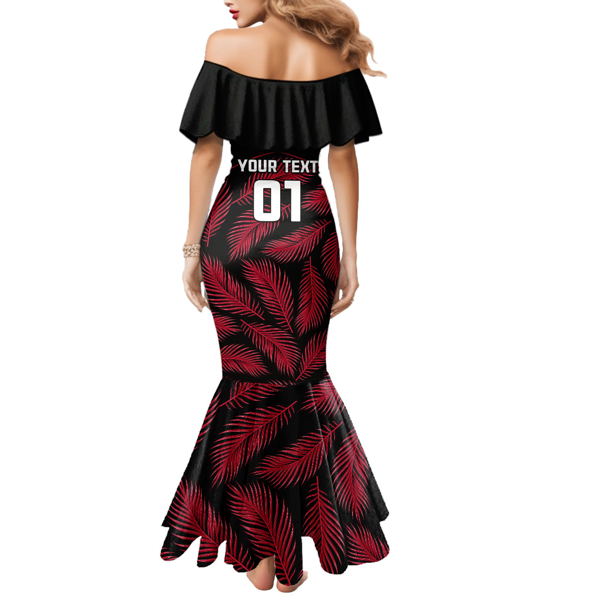 custom-fiji-rugby-mermaid-dress-flying-fijians-red-palm-tree-version