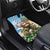 Hawaii Christmas Santa Claus Car Mats Mele Kalikimaka Tropical Beach