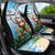 Hawaii Christmas Santa Claus Car Seat Cover Mele Kalikimaka Tropical Beach