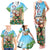 Hawaii Christmas Santa Claus Family Matching Tank Maxi Dress and Hawaiian Shirt Mele Kalikimaka Tropical Beach