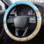 Hawaii Christmas Santa Claus Steering Wheel Cover Mele Kalikimaka Tropical Beach